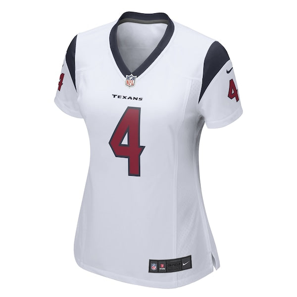 Deshaun Watson Houston Texans Nike Women's Player Game Jersey - White/Navy/Red