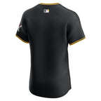 Pittsburgh Pirates Nike Alternate 2 Elite Jersey - Black
