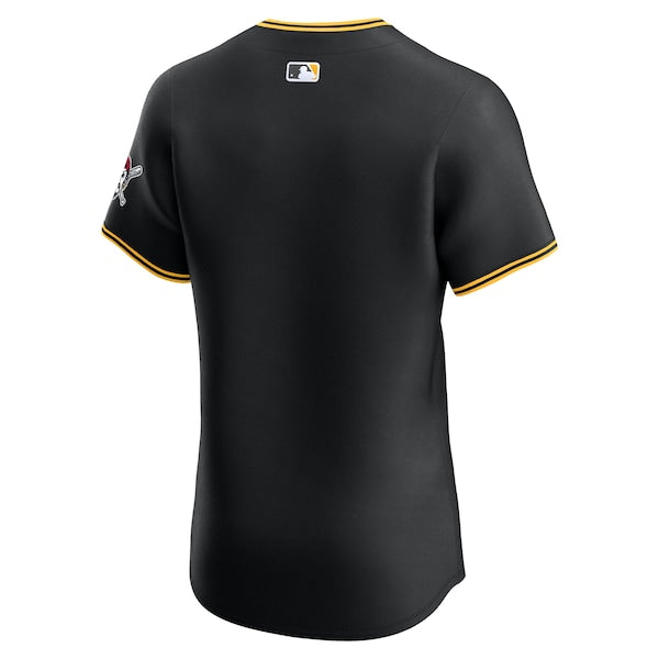 Pittsburgh Pirates Nike Alternate 2 Elite Jersey - Black
