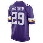 Dwight McGlothern Minnesota Vikings Nike  Game Jersey -  Purple