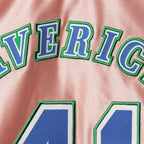 Dirk Nowitzki Dallas Mavericks Women's 75th Anniversary Rose Gold 1998 Swingman Jersey - Pink