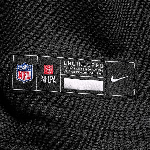 Justin Fields New York Jets Nike Game Jersey - Stealth Black
