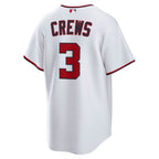 Dylan Crews Washington Nationals Nike Home Replica Jersey - White