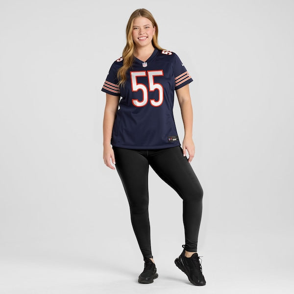 Dayo Odeyingbo Chicago Bears Nike Women's Team Game Jersey -  Navy