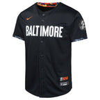 Baltimore Orioles Nike Youth City Connect Limited Jersey - Black