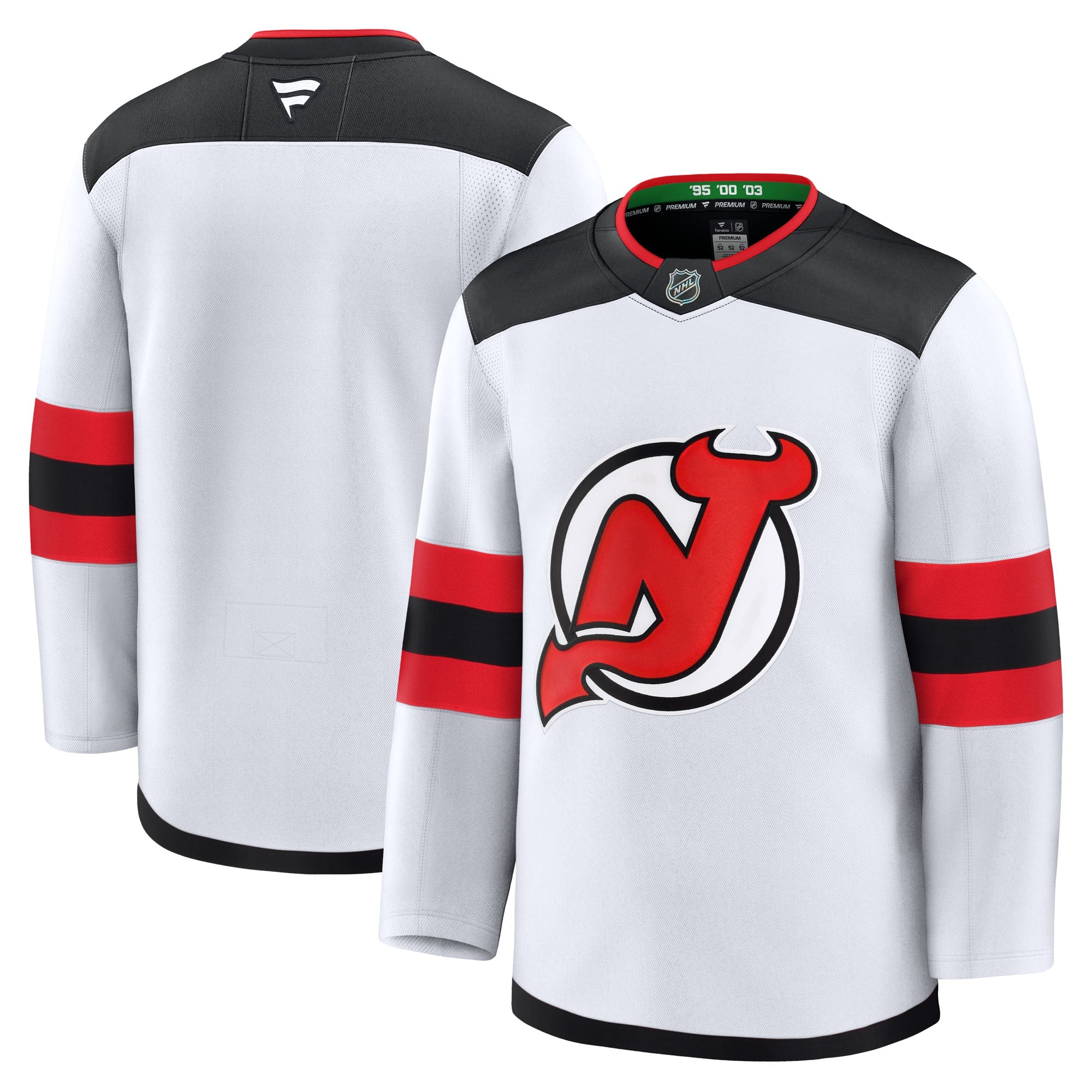 New Jersey Devils  Home Premium Jersey - Red/Black/White