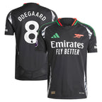 Martin Odegaard Arsenal adidas 2024/25 Away Authentic Player Jersey - Black