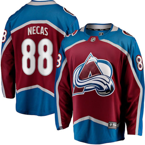 Martin Necas Colorado Avalanche   Breakaway Player Jersey - Burgundy