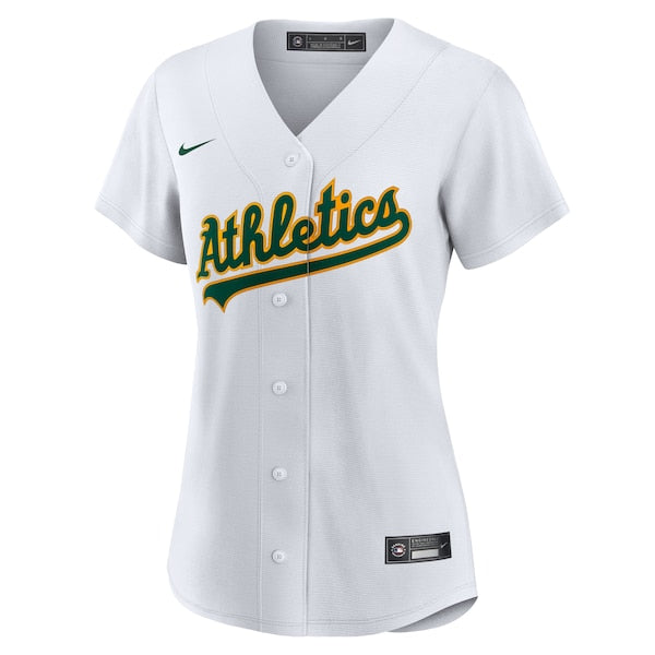 Nick Kurtz Athletics Nike Women's Home Replica Player Jersey - White