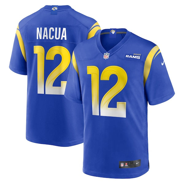 Puka Nacua Los Angeles Rams Nike Game Player Jersey - Royal