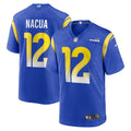 Puka Nacua Los Angeles Rams Nike Game Player Jersey - Royal