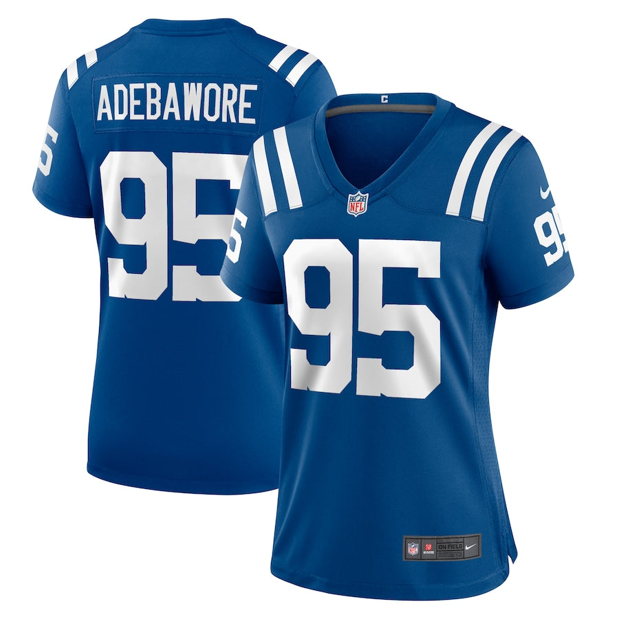 Adetomiwa Adebawore Indianapolis Colts Nike Women's Team Game Jersey -  Royal