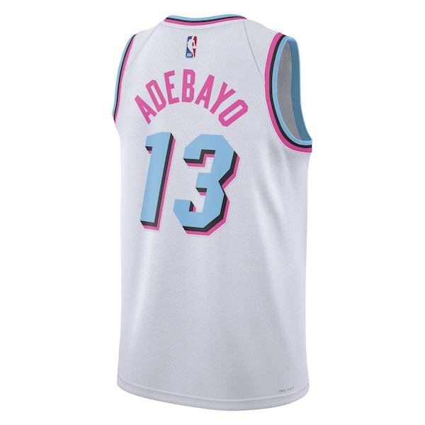 Bam Adebayo Miami Heat Nike Unisex 2024/25 Swingman Player Jersey - City Edition - White