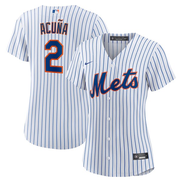 Luisangel Acuña New York Mets Nike Women's Home Replica Player Jersey - White