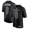 Lamar Jackson Baltimore Ravens Nike Fashion Jersey - Carbon Black