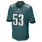 Shaquille Leonard Philadelphia Eagles Nike  Game Jersey - Midnight Green