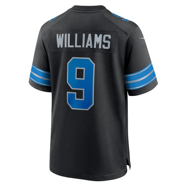 Jameson Williams Detroit Lions Nike 2nd Alternate Game Jersey - Black/Blue