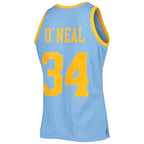 Shaquille O'Neal Los Angeles Lakers 2001/02 Hardwood Classics Swingman Jersey - Powder Blue