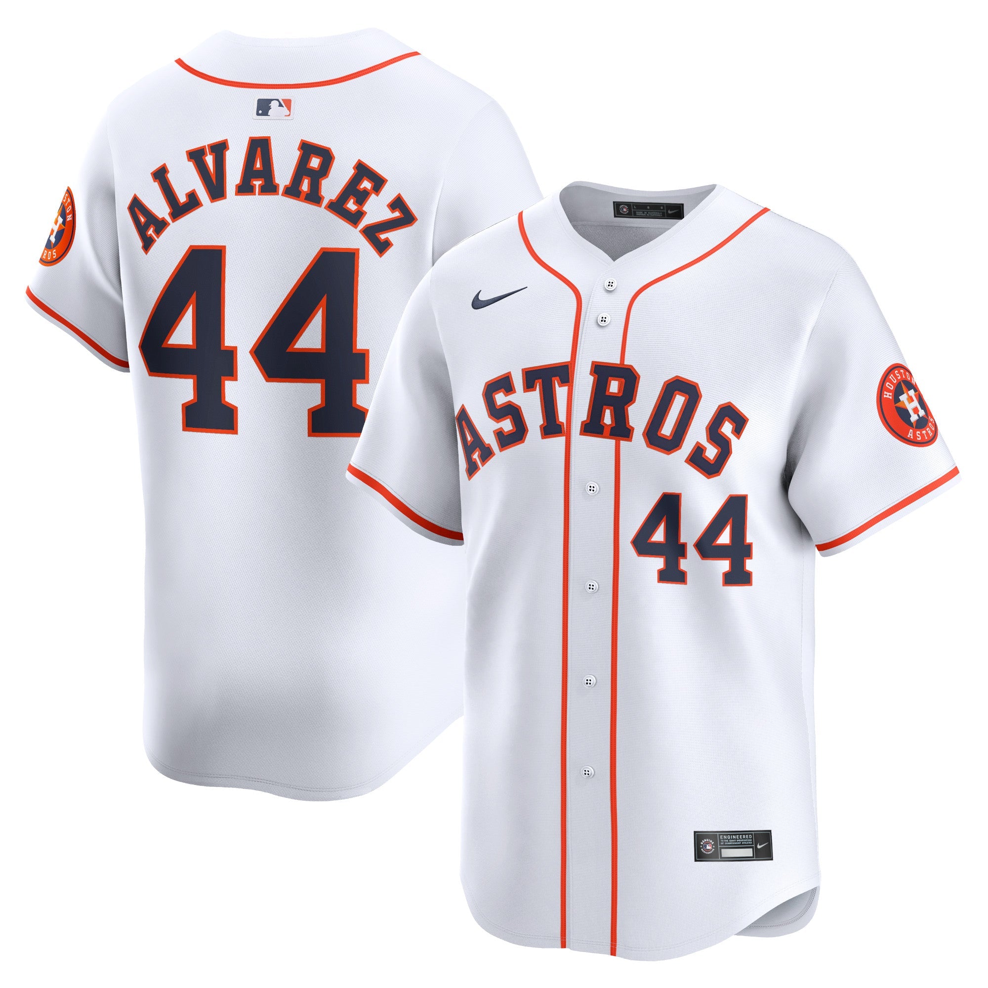 Yordan Alvarez Houston Astros Nike Away Limited Player Jersey - Gray/White