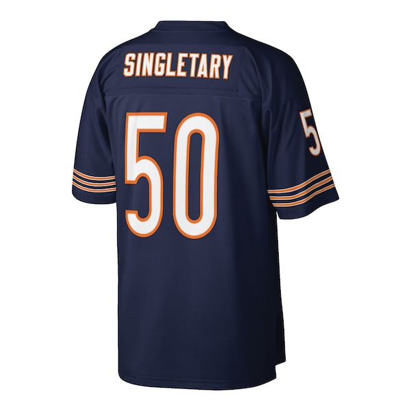 Mike Singletary Chicago Bears Retired Player Legacy Replica Jersey - Navy