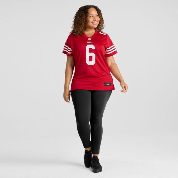 Malik Mustapha San Francisco 49ers Nike Women's  Game Jersey -  Scarlet