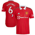 Lisandro Martínez Manchester United adidas 2022/23 Home Authentic Player Jersey - Red