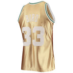 Larry Bird Boston Celtics 75th Anniversary 1985/86 Hardwood Classics Swingman Jersey - Gold
