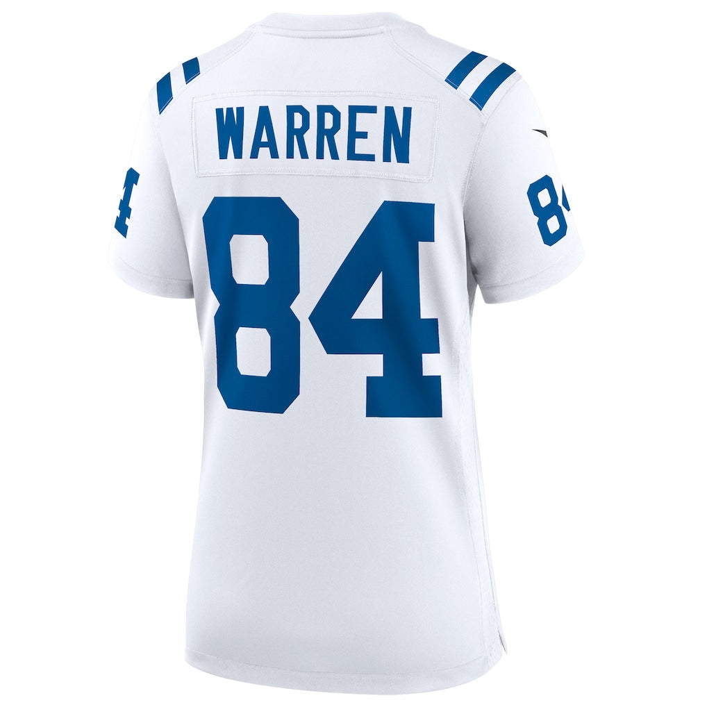 Tyler Warren Indianapolis Colts Nike Women's Game Jersey - White