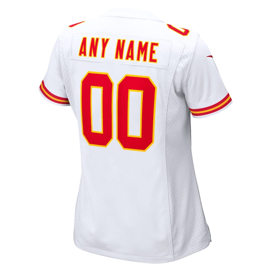 Kansas City Chiefs Nike Women's Custom Game Jersey - White