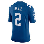 Carson Wentz Indianapolis Colts Nike Vapor Limited Jersey - Royal/White