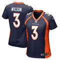Russell Wilson Denver Broncos Nike Women's Player Jersey - Navy/Orange