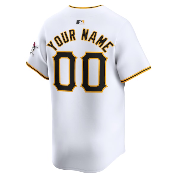 Pittsburgh Pirates Nike Youth Home Limited Custom Jersey - White