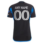 San Jose Earthquakes adidas 2024 Active Fault Jersey Authentic Custom Jersey - Blue