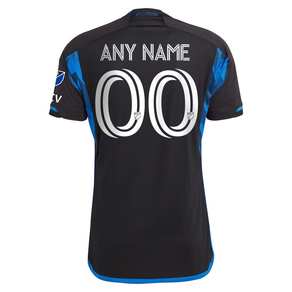 San Jose Earthquakes adidas 2024 Active Fault Jersey Authentic Custom Jersey - Blue