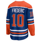 Trent Frederic Edmonton Oilers  Home Breakaway Jersey - Royal