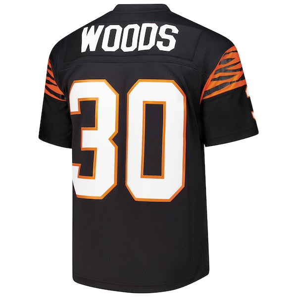 Ickey Woods Cincinnati Bengals  1988 Legacy Replica Jersey - Black