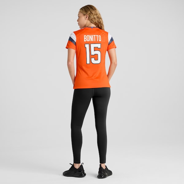 Nik Bonitto Denver Broncos Nike Women's Team Game Jersey -  Orange