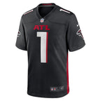 Number 1 Groom Atlanta Falcons Nike Game Jersey - Black