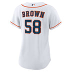 Hunter Brown Houston Astros Nike Women's Home Replica Jersey - White