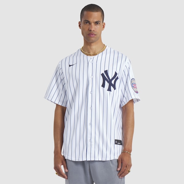 CC Sabathia New York Yankees Nike 2025 Baseball Hall of Fame Name & Number Retired Replica Jersey - White