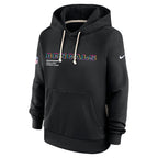 Cincinnati Bengals Nike Women's 2025 NFL Crucial Catch Sideline Standard Issue Dri-FIT Hoodie - Black