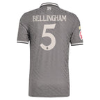 Jude Bellingham Los Merengues adidas Originals 2024/25 Third Authentic Player Jersey - Charcoal