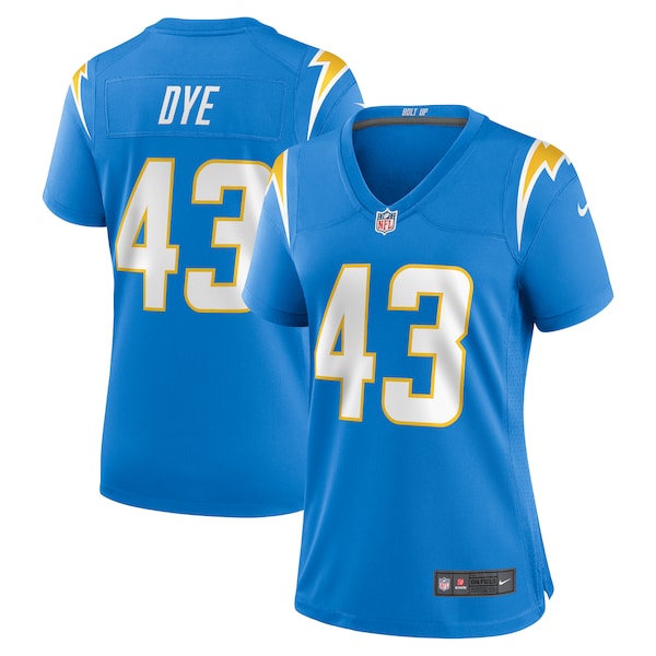 Troy Dye Los Angeles Chargers Nike Women's  Game Jersey -  Powder Blue