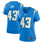Troy Dye Los Angeles Chargers Nike Women's  Game Jersey -  Powder Blue