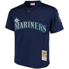Ken Griffey Jr. Seattle Mariners Cooperstown Collection Mesh Batting Practice Jersey - Navy/Royal