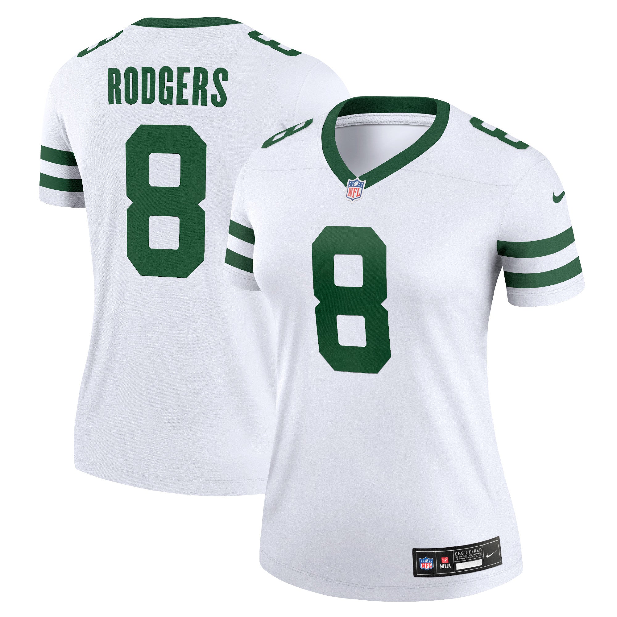 Aaron Rodgers New York Jets Nike Women's Legend Jersey - Legacy Green/Black/White