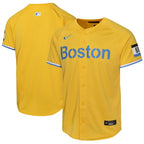 Boston Red Sox Nike Youth City Connect Limited Jersey - Gold