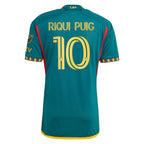 Riqui Puig LA Galaxy adidas 2024 LA Kit Authentic Player Jersey - Green/White