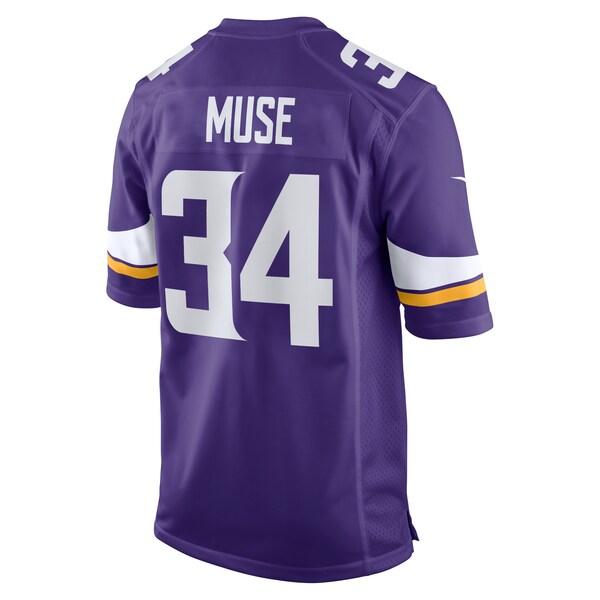 Nick Muse Minnesota Vikings Nike Home Game Player Jersey - Purple