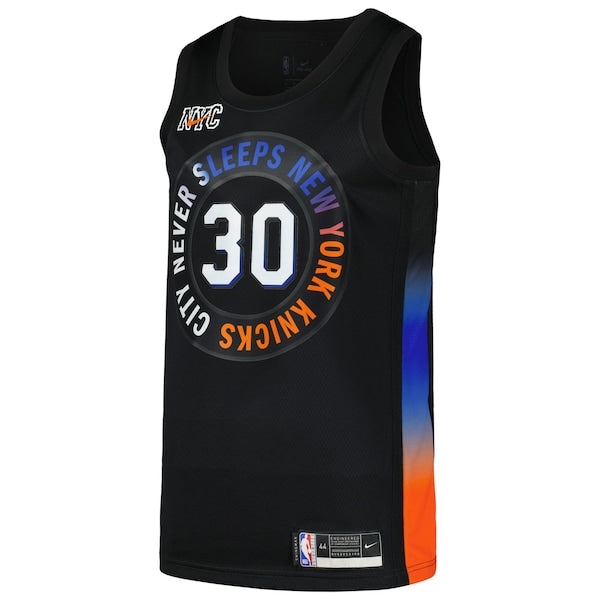 Julius Randle New York Knicks Nike Swingman Player Jersey - City Edition - Black